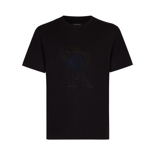 Tricou STEFANO RICCI, Logo Brand, Black Tricou STEFANO RICCI, Logo Brand, Black