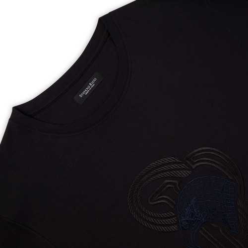 Tricou STEFANO RICCI, Logo Brand, Black Tricou STEFANO RICCI, Logo Brand, Black