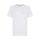 Tricou STEFANO RICCI, Simple Design, Logo Insert, White - MNH4403700803W000