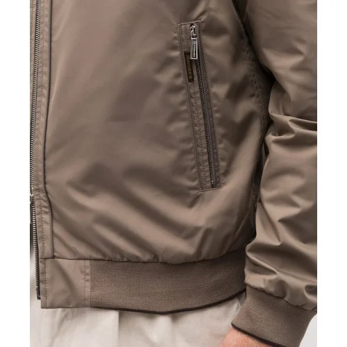 Jacheta MOORER, Brown jacket MANETTI
