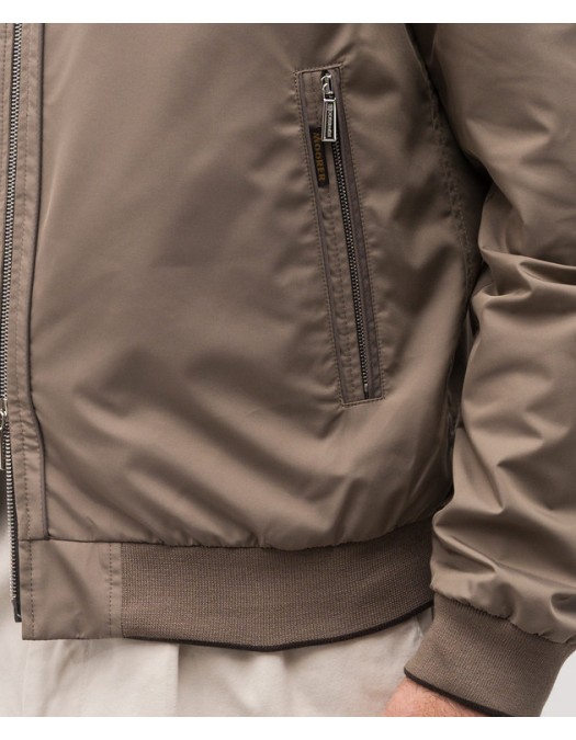 Jacheta MOORER, Brown jacket MANETTI - MOUBO100264TEPA022U0203