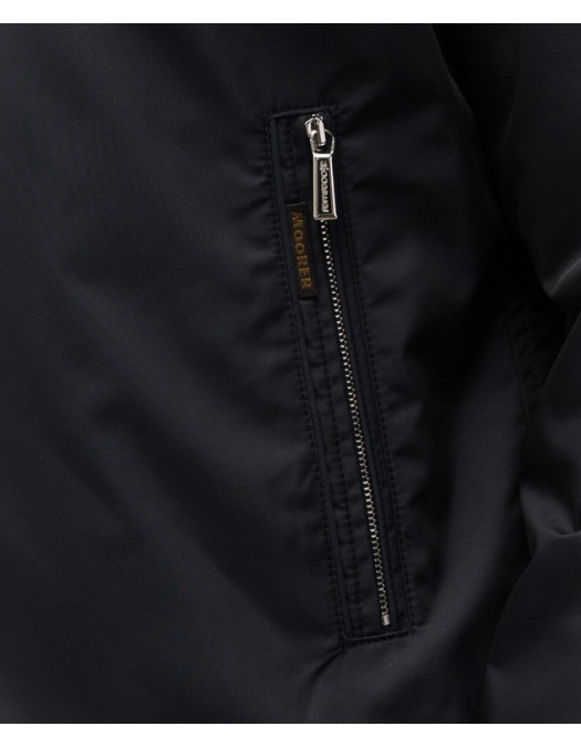 Jacheta MOORER, Blue jacket MANETTI - MOUBO100264TEPA022U0498
