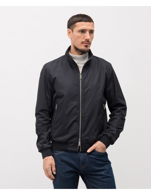 Jacheta MOORER, Blue jacket MANETTI - MOUBO100264TEPA022U0498