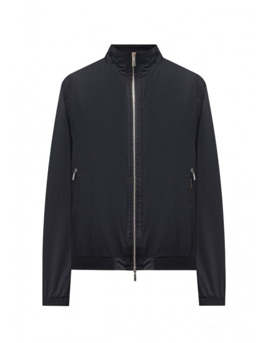 Jacheta MOORER, Blue jacket MANETTI - MOUBO100264TEPA022U0498