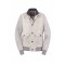 Jacheta MOORER, Suede bomber jacket, Grey