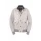 Jacheta MOORER, Suede bomber jacket, Grey