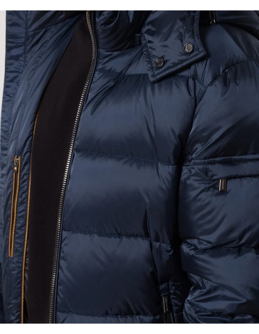 Geaca MOORER, Puffer, Quilted, Navy Blue - MOUGI100134TEPA174