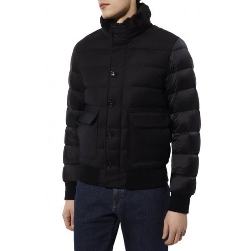 Geaca MOORER, Boomer, Wool, Navy Blue Geaca MOORER, Boomer, Wool, Navy Blue