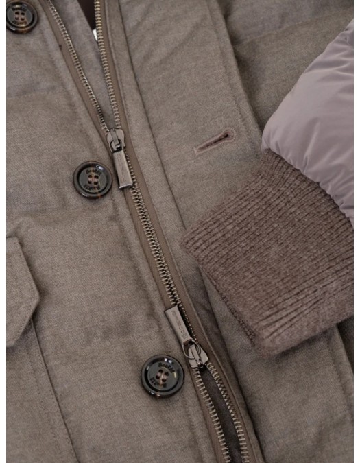 Geaca MOORER, Boomer, Wool, Beige - MOUGI100177TEPAC48 Geaca MOORER, Boomer, Wool, Beige - MOUGI100177TEPAC48