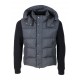 Geaca MOORER, Puffer Vest, Quilted, Dark Grey & Black, Windproof - MOUGI100418TEPA240