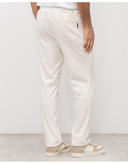 Pantaloni MOORER, Matthew white sweatpants - MOUJO100003TEPA533U0215