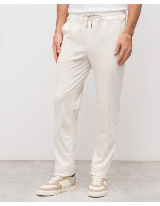 Pantaloni MOORER, Matthew white sweatpants - MOUJO100003TEPA533U0215