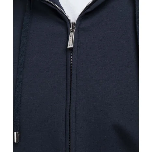 Hanorac MOORER, Blue sports jacket MATTHEW FELPA