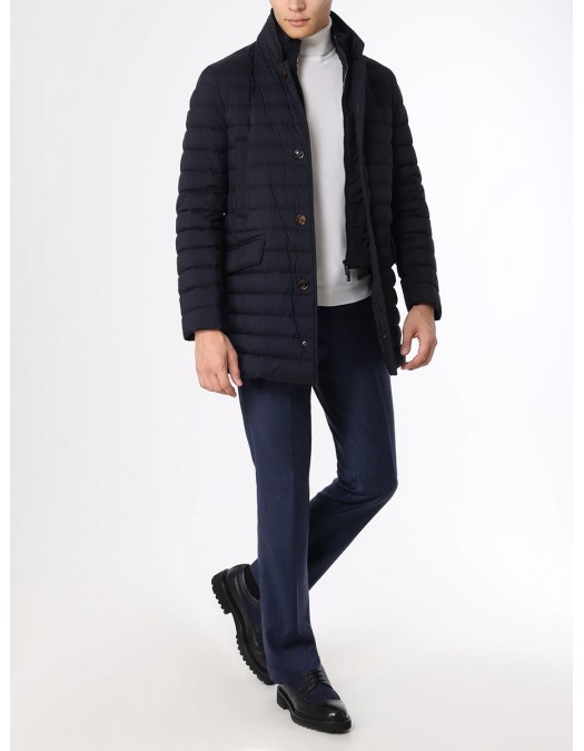 Geaca MOORER, Quilted Jacket, Down Fill, Puffer, Blue - MOUPI100005TEPA028