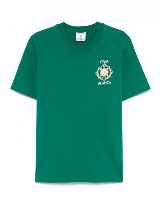 Tricou Casablanca, Championship Diamond, Green - MPF25JTS00113EXGREEN Tricou Casablanca, Championship Diamond, Green - MPF25JTS00113EXGREEN