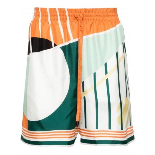 Pantaloni scurti Casablanca, Abstract Print Pantaloni scurti Casablanca, Abstract Print