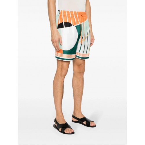 Pantaloni scurti Casablanca, Abstract Print Pantaloni scurti Casablanca, Abstract Print