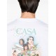 Tricou Casablanca, Colorful Print, White - MPS25JTS00101