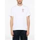 Tricou Casablanca, Rainbow Print, White - MPS25JTS00103 Tricou Casablanca, Rainbow Print, White - MPS25JTS00103