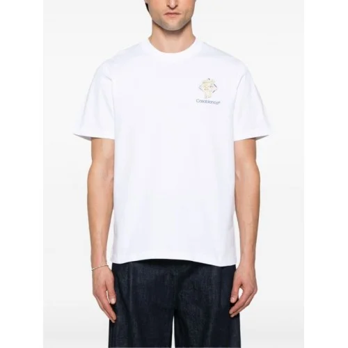 Tricou Casablanca, Statue Back Print, White