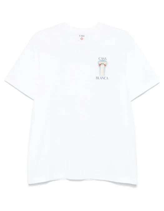 Tricou Casablanca, Artistic Print, White - MPS25JTS00105