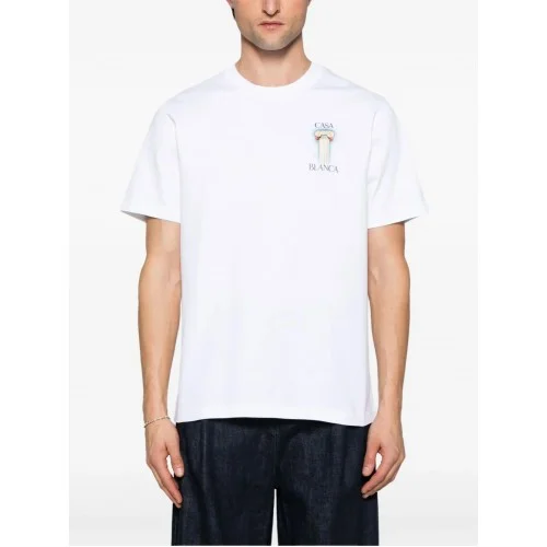  Tricou Casablanca, Artistic Print, White