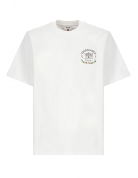 Tricou Casablanca, Le Passage Front Print, White - MPS25JTS00108LE Tricou Casablanca, Le Passage Front Print, White - MPS25JTS00108LE