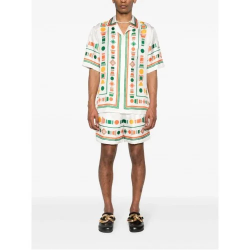 Pantaloni scurti Casablanca, Playful Eagle Print