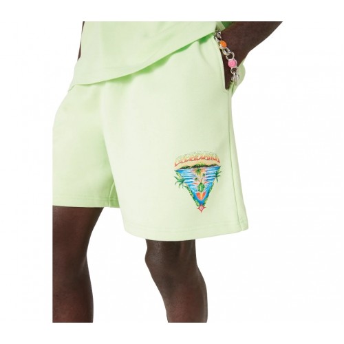 Bermude CASABLANCA, Innocence Triangle Sweatshorts, Green