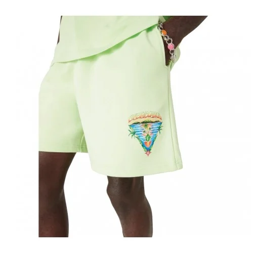 Bermude CASABLANCA, Innocence Triangle Sweatshorts, Green