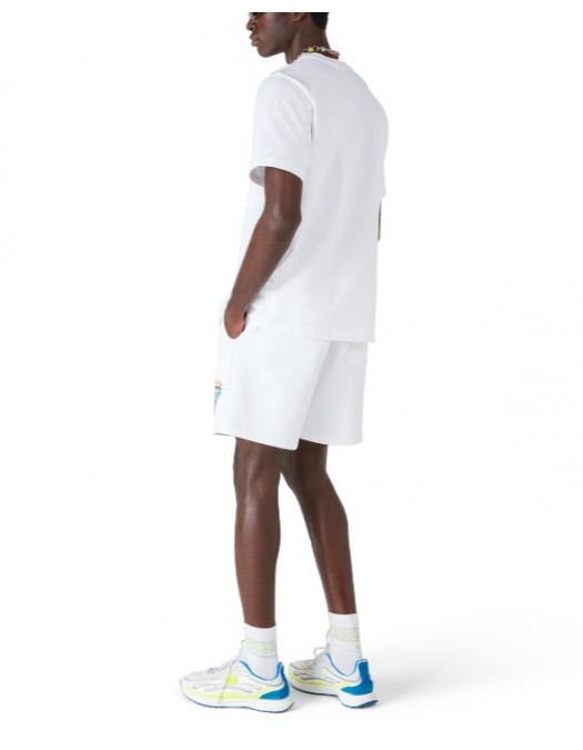 Tricou CASABLANCA, Innocence Triangle Short Sleeve T‑Shirt, White - MSP26JTS00119EXBCINNOCENCETRIANGLE