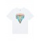 Tricou CASABLANCA, Innocence Triangle Short Sleeve T‑Shirt, White