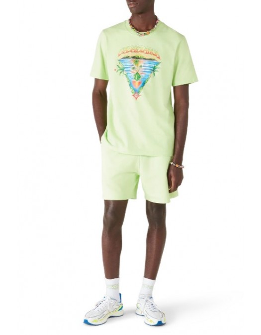 Tricou CASABLANCA, Innocence Triangle Short Sleeve T‑Shirt - MSP26JTS00120EXBCINNOCENCETRIANGLE