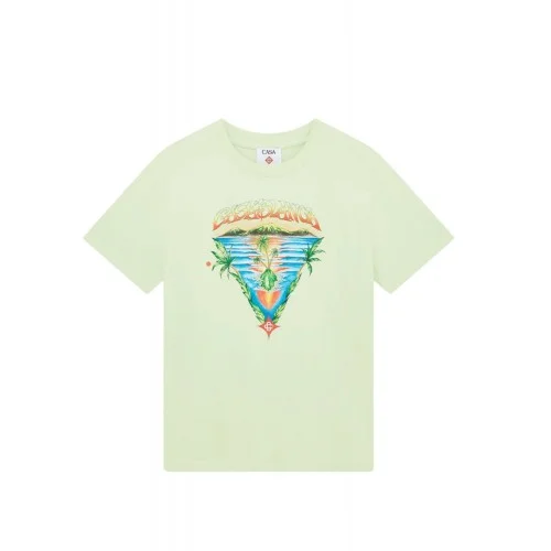 Tricou CASABLANCA, Innocence Triangle Short Sleeve T‑Shirt