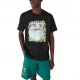 Tricou CASABLANCA, Volcano Short Sleeve T‑Shirt, Black - MSP26JTS00121EXBCVOLCANO