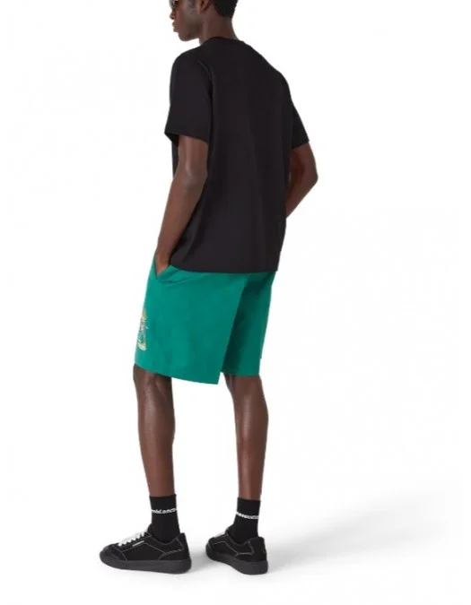 Tricou CASABLANCA, Volcano Short Sleeve T‑Shirt, Black - MSP26JTS00121EXBCVOLCANO