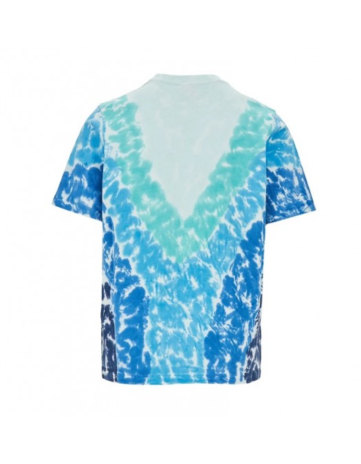 Tricou CASABLANCA, 'Surf Lotus' print Tie-Dye T-shirt - MSP26JTS00123EXBCSURFLOTUS