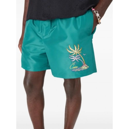 Short CASABLANCA, embroidered swim shorts