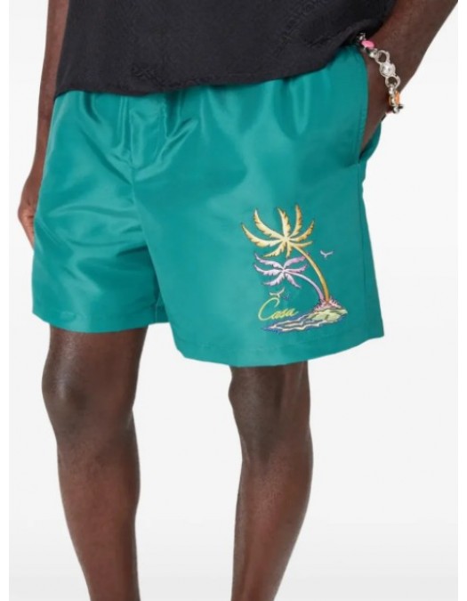 Short CASABLANCA, embroidered swim shorts - MSP26TR03205EXBCCASAEMBROIDERY