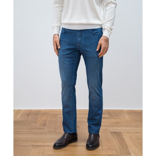 BLUGI STEFANO RICCI, Eagle Head, Slim Fit, Blue BLUGI STEFANO RICCI, Eagle Head, Slim Fit, Blue