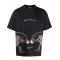 Tricou Represent, Black Bear Print, Black, Regular Fit
