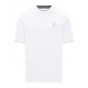 Tricou BRUNELLO CUCINELLI, Small Logo Print, White - MW8577427TCQI67 Tricou BRUNELLO CUCINELLI, Small Logo Print, White - MW8577427TCQI67