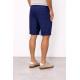 Pantaloni scurti Brunello Cucinelli Chevron Bermuda Shorts, Bleumarin - MZ408U0020C002