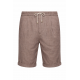 Pantaloni scurti Brunello Cucinelli Chevron Bermuda Shorts, Beige - MZ408U0020C009