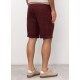 Pantaloni scurti Brunello Cucinelli Chevron Bermuda Shorts, Visiniu - MZ408U0020C016