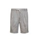 Pantaloni scurti Brunello Cucinelli Chevron Bermuda Shorts, Gri - MZ408U0020C027