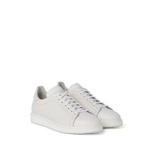 Sneakers BRUNELLO CUCINELLI, Full White, Low Top Design Sneakers BRUNELLO CUCINELLI, Full White, Low Top Design