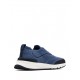 Sneakers, BRUNELLO CUCINELLO, Runners lace-up sneakers, Blue - MZUAUFO340CIK60
