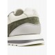 Sneakers BRUNELLO CUCINELLI, Grained Calfskin, Olive - MZUAVLA289CAV63