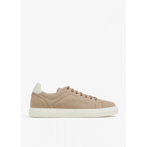 Sneakers BRUNELLO CUCINELLI, Calfskin, Low Top, Beige Sneakers BRUNELLO CUCINELLI, Calfskin, Low Top, Beige